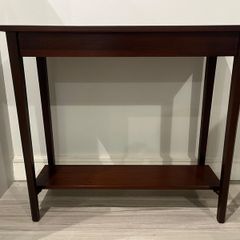 X2 Mahogany Console Tables / Side Tables