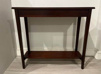 X2 Mahogany Console Tables / Side Tables