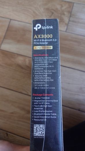 TP-LINK Archer TX3000E PCIe Wireless Card New in Box
