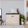 BRAND NEW Shoe Rack 3 Tiers Furniture Bench and Bathroom Seat Stool for Footwear (Oak) Image 4