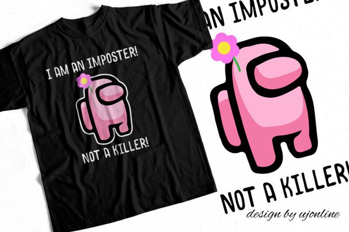 I am an imposter not a killer gaming t-shirt for adults and kids