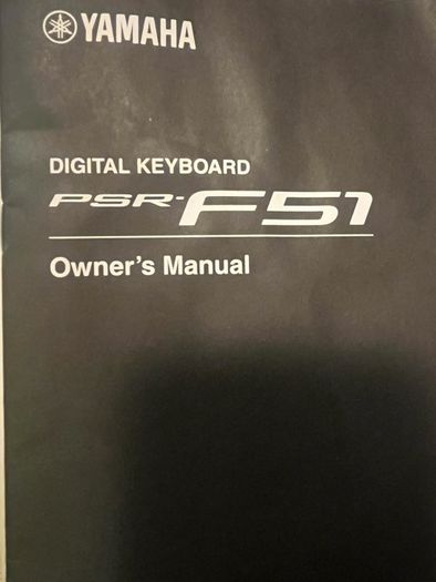 Yamaha Keyboard  PSR -F51 + Stand