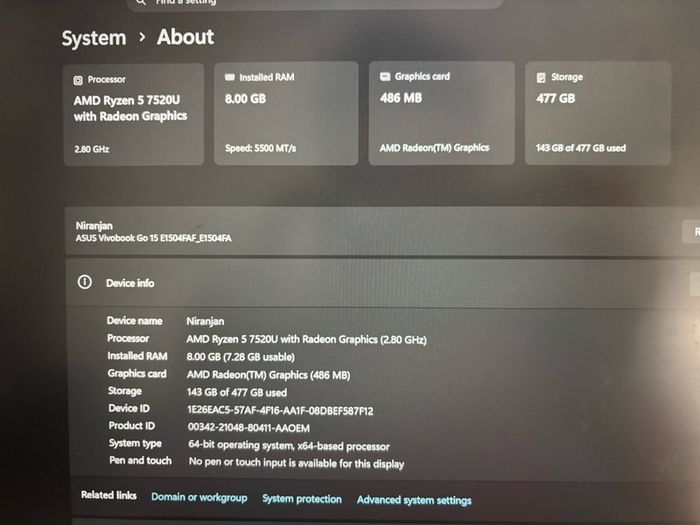 Asus Lap