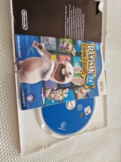 Rayman Raving Rabbits Tv Party Nintendo Wii Games Original