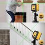 FREE EXPRESS SHIPPING Green Laser Level Self-Leveling Bright Green Beam Horizontal and Vertical Cross Line Laser for Home Decoration DIY etc.Carrying Pouch Battery Included Image 2