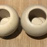 Ceramic night light holders (pair) Image 5