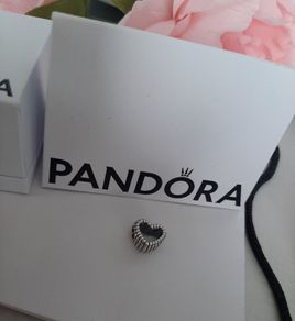 New pandora genuine bubble hearts charm