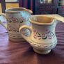 Nicholas Mosse Lavender  FURTHER REDUCED.  Washington Creek USA , a set if two jugs , a 4 inch creamer and a four and a  half inch cylinder jug Image 10