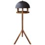 Esschert Design Bird Table Round Steel Roof FB429 Image 3