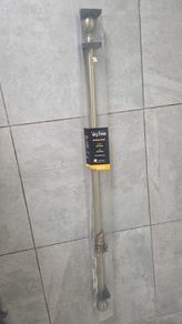 Antique brass curtain rail