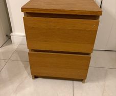 Ikea bed side lockers