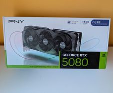 PNY GeForce RTX 5080 16GB OC Triple Fan Graphics Card DLSS 4