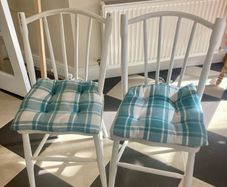 Old fashioned kitchen chairs