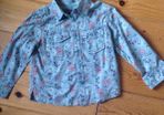 Age 2-3 NEXT Green Floral Shirt