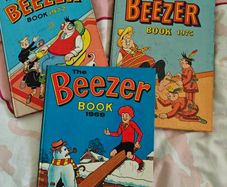 3 x Vintage Beezer Annuals, 1969, 72, 75annuals