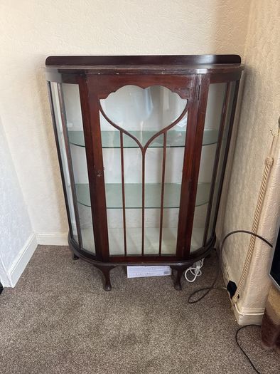 cabinet glass display