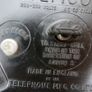 Vintage Temco Electric Art Deco clock made by Telephone Mfg. Co. Image 8