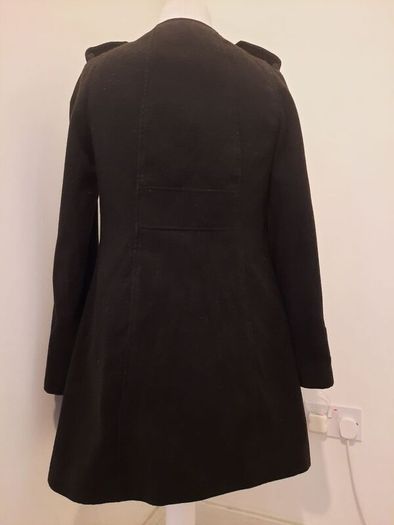 Black coat size 12