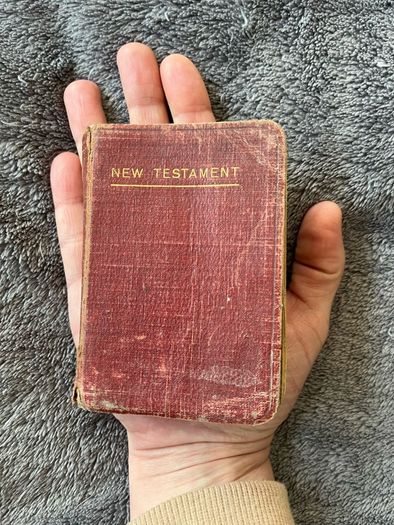 Antique Small New Testament Book