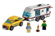 Lego Car and Caravan 4435