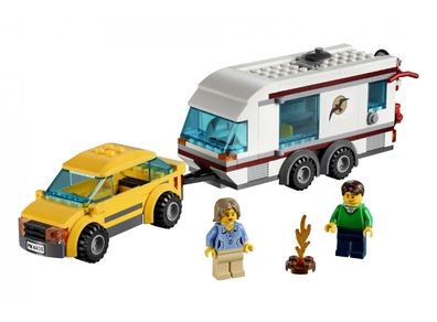 Lego Car and Caravan 4435