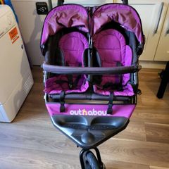 Out and about double buggie