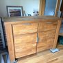 Solid oak sideboard Image 2