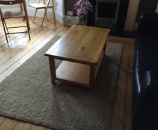 Oak Furnitureland Oak Coffee Table with Shelf