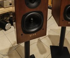 Quad 11L Classic monitor stereo audio bookshelf speakers Hifi High End like New