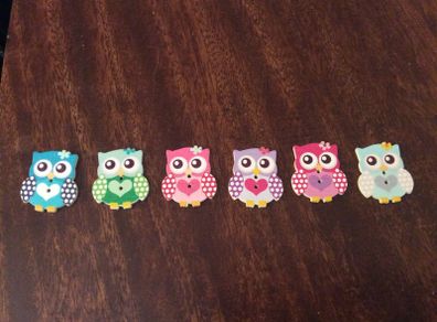 Owl buttons