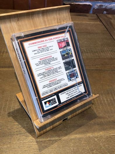 C64 - The Power Pack (4 Game Compilation) - Commodore 64 Large Jewel Tape Game - complete in box