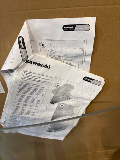 Kawasaki J300 / J125 High Windshield
