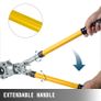 Plumbing Pipe Crimping Pliers Manual Crimper Tools with Torsion Spring and TH Jaws 16-32mm for PEX Aluminum Plastic Tube Image 5