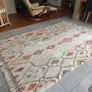 Wool rug - Beautiful cream base with warm, muted tones Image 2
