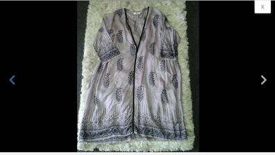 Designer Day Birger et Mikkelsen limited edition 100% silk dress