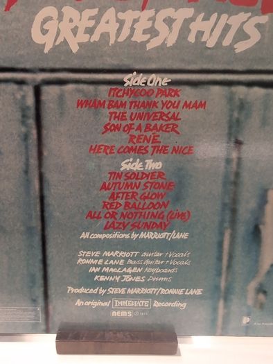 Small Faces - Small Faces' Greatest Hits (LP, Comp) 1977 UK Pressing