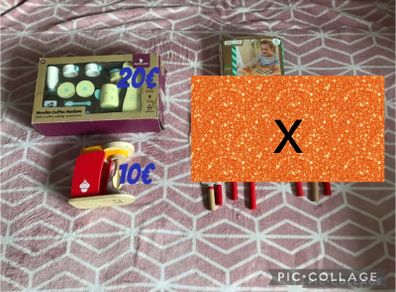 Wooden toy coffee maker set,mixer