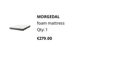IKEA double mattress