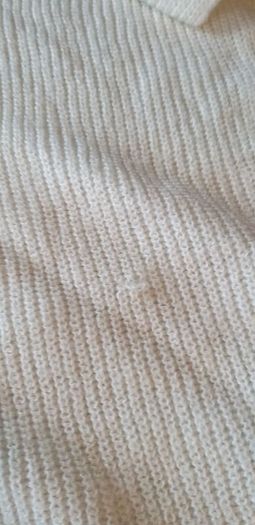 Cream Poncho