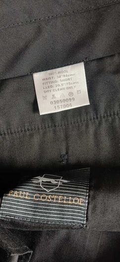 Mens navy Paul Costelloe Suit - jacket and trousers - 40 regular jacket, 34 short trousers