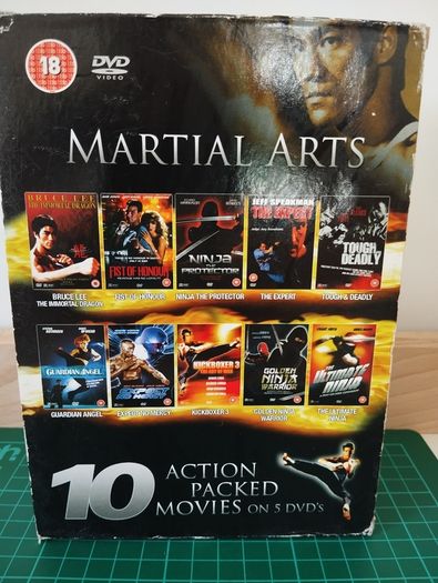 Martial Arts DVD Collection  10 Action-Packed Movies