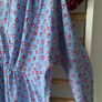 dress midi dress powder blue with hearts size medium monki brand Image 6