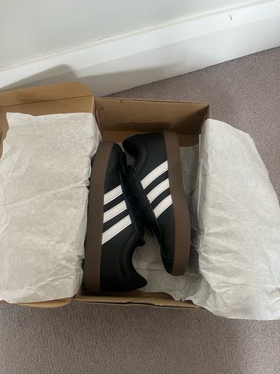 Adidas VL Court 3.0 Kids Trainers - Size EU 37.5 - Like New