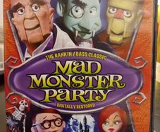Mad Monster Party (1967) Dvd Animated Musical Frankenstein Dracula Wolfman Boris Karloff