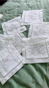 Vintage Linen and Embroidered bags