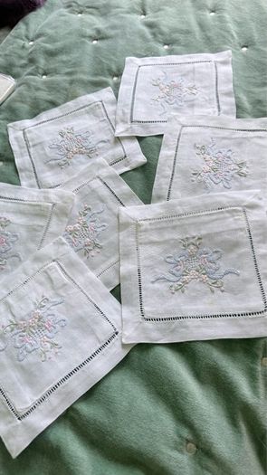 Vintage Linen and Embroidered bags