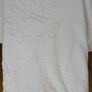 Ice white candlewick cotton bedspread, as new Image 2