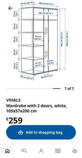 Ikea wardrobe