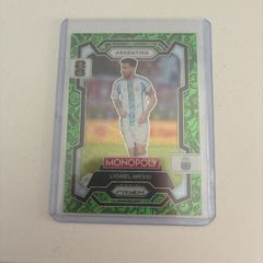 Messi green four corner monopoly prism card parallel