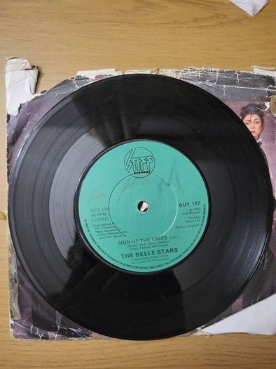 The Belle Stars Sign Of The Times 7 inch Single 1983